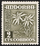 Stamps : Europe : Andorra :  Flora
