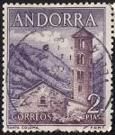 Stamps Andorra -  Edificios y monumentos