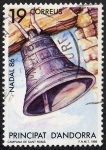 Stamps Andorra -  Navidad