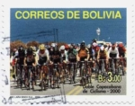 Stamps Bolivia -  Doble Copacabana de Ciclismo