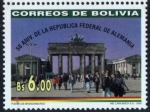 Stamps Bolivia -  50 Aniv. de la Republica Federal de Alemania