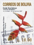 Stamps : America : Bolivia :  Simbolos Patrios de Bolivia