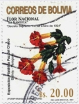 Stamps Bolivia -  Simbolos Patrios de Bolivia