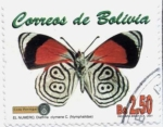 Stamps Bolivia -  Mariposas