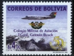 Stamps Bolivia -  50 Aniversario del Colegio Militar de Aviacion