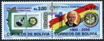 Stamps Bolivia -  Centenario Rotary Internacional