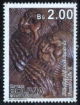 Stamps Bolivia -  100 Años del Nacimiento de Fausto Aóiz V.
