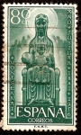 Stamps Spain -  Ntra. Sra. de Monserrat