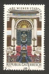 Stamps Austria -  150 anivº de la sinagoga central de viena