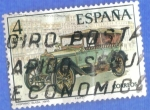 Stamps : Europe : Spain :  ESPANA 1977 (E2410) Automoviles antiguos espanoles -Hispano Siza 1916 4p