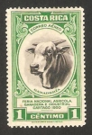 Stamps Costa Rica -  feria nacional agricola ganadera e industrial en cartago