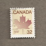 Stamps Canada -  Hoja de arce