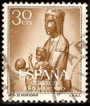 Stamps Spain -  Ntra. Sra. de Monserrat