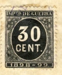 Stamps Spain -  Impuesto de Guerra