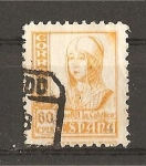 Stamps Spain -  Isabel La Catolica.