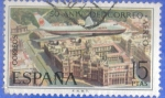 Stamps : Europe : Spain :  ESPANA 1971 (E2059) L Aniversario del Correo Aereo - Havilland DH9 2p  3 INT
