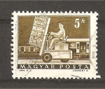 Stamps Hungary -  Transportes y Comunicaciones.- Serie Basica.