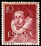 Stamps Spain -  Lope de Vega