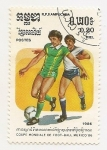 Stamps Cambodia -  México-86