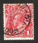 Stamps : Oceania : Australia :  George V
