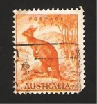 Stamps : Oceania : Australia :  un canguro