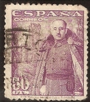 Stamps : Europe : Spain :  Franco y la Mota