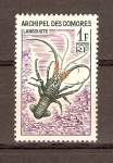 Stamps Africa - Comoros -  LANGOSTA