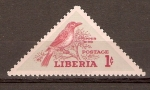 Stamps : Africa : Liberia :  PÁJARO  PIMENTERO