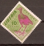 Stamps : Africa : Liberia :  JACANA