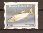 Stamps Paraguay -  ACESTRORHYNCHUS  ALTUS