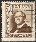 Stamps Spain -  Centenario del ferrocarril