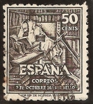 Stamps Spain -  Don Quijote