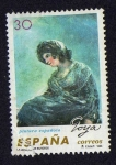 Stamps Spain -  Pintura española .Goya