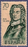 Sellos de Europa - Espaa -  Edifil 1375 Blas de Lezo 0,70 ÚLTIMO