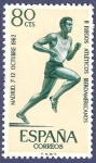 Stamps Spain -  Edifil 1451 Carrera pedestre 0,80