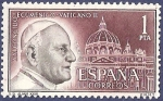 Stamps Spain -  Edifil 1480 Concilio Vaticano II 1