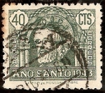 Sellos del Mundo : Europa : Espaa : Portico de Santiago