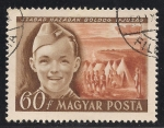 Stamps : Europe : Hungary :  Campamentos.