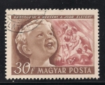 Stamps : Europe : Hungary :  Niños.