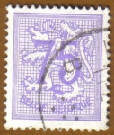 Stamps : Europe : Belgium :  HERALIDIC LION