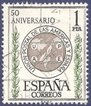 Stamps Spain -  Edifil 1462 Unión Postal de las Américas y España 1