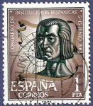 Stamps Spain -  Edifil 1515 Congreso Instituciones Hispánicas 1