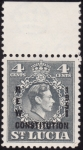 Stamps America - Saint Lucia -  NUEVA CONSTITUCION 1951