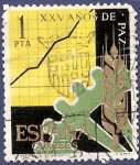 Stamps Spain -  Edifil 1582 XXV años de paz: desarrollo económico 1