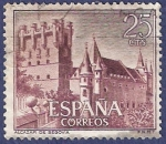 Stamps Spain -  Edifil 1739 Alcázar de Segovia 0,25