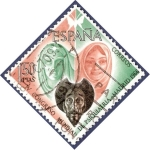 Stamps Spain -  Edifil 1746 Congreso Mundia de Psiquiatría 1,50