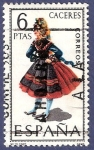 Sellos del Mundo : Europa : Espaa : Edifil 1776 Traje regional Cáceres 6