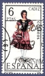 Stamps Spain -  Edifil 1777 Traje regional Cádiz 6