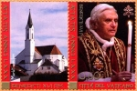Stamps Vatican City -  80ªCUMPLEAÑOS DEL PAPA BENEDICTOXVI