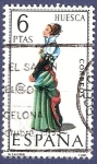 Stamps Spain -  Edifil 1850 Traje regional Huesca 6